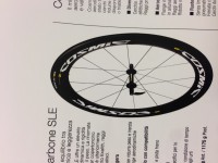 Ruote Mavic  Cosmic Carbon SLE